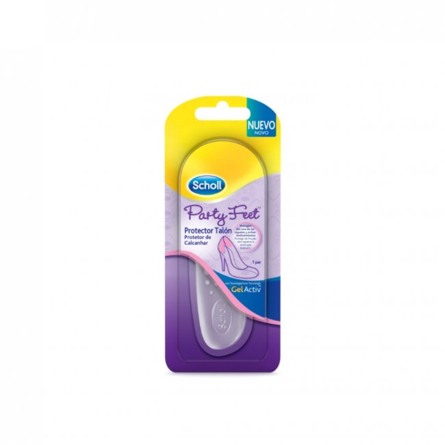 Dr Scholl Party Feet Invisble Gel Heel Protector x2