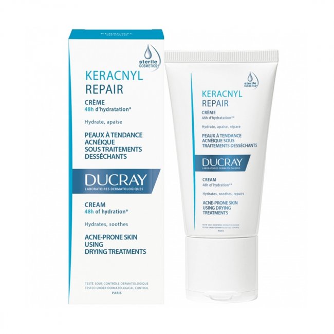 Ducray Keracnyl Repair Cream Acne Treatments 50ml