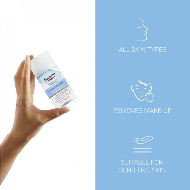 Eucerin DermatoCLEAN Eye Make-up Remover 125ml