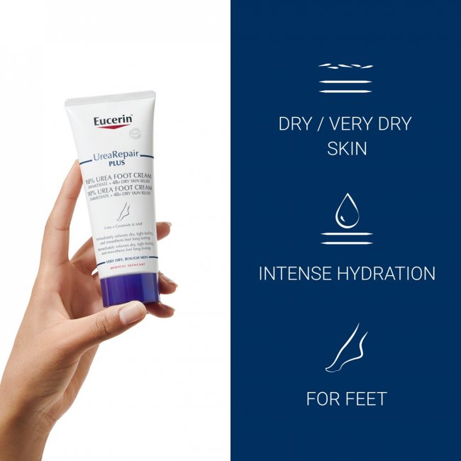 Eucerin UreaRepair Plus Foot Cream 10% Urea 100ml