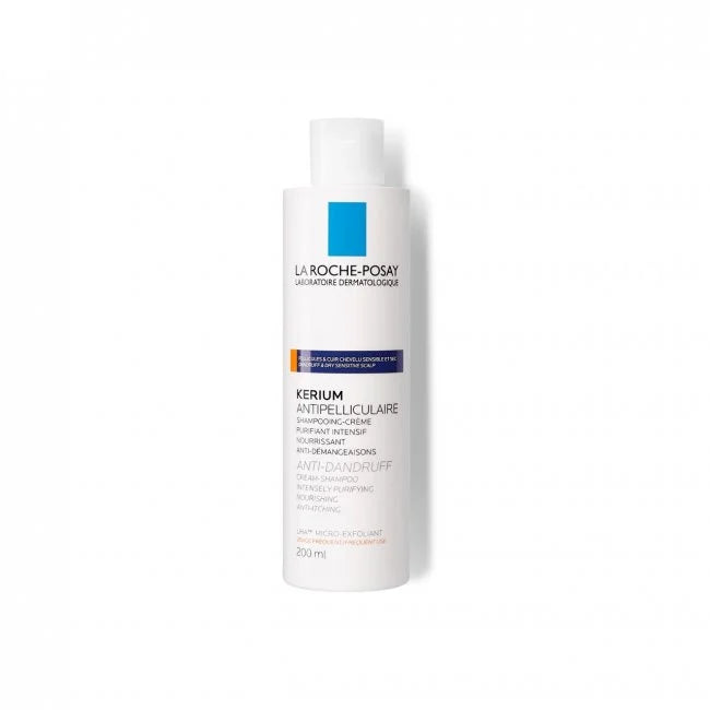 La Roche-Posay Kerium Anti-Dandruff Cream-Shampoo Dry Scalp 200ml