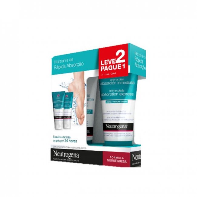 PROMOTIONAL PACK: Neutrogena Feet Cream Fast Absorption 2x100ml