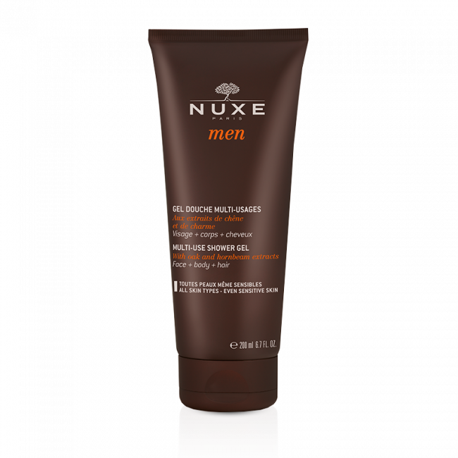NUXE Men Multi-Use Shower Gel Hair & Body 200ml