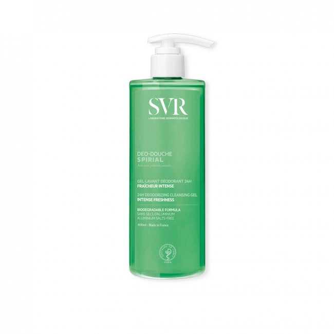 SVR Spirial Déo-Douche Intense Freshness Deodorizing Gel